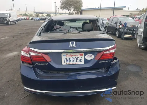2017 Honda Accord Sport from USA, damaged, VIN 1HGCR2F57HA125425